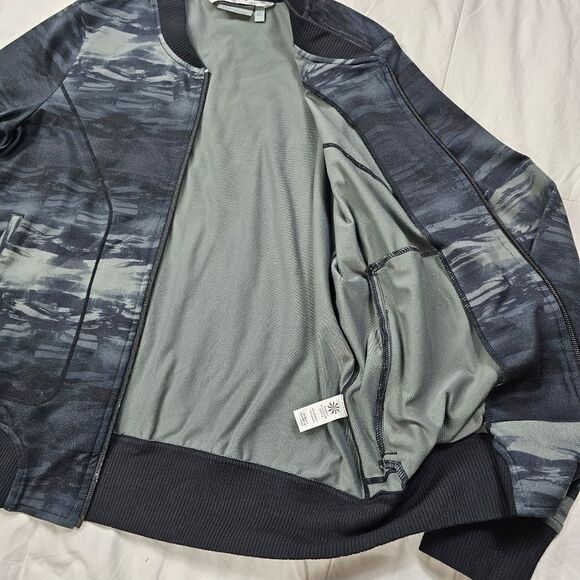 Athleta Grey and Black Full Zip Long Sleeve Jacket Women's Size Large - Picture 5 of 10
